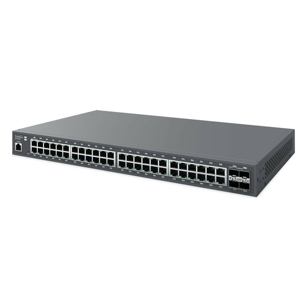 ქსელის სვიჩი - EnGenius ECS1552, 48×GbE + 4×SFP+, Cloud Managed L2+