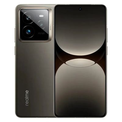 Realme GT7 12GB/256GB NFC სმარტფონი IceSense Black — წინა და უკანა ხედი