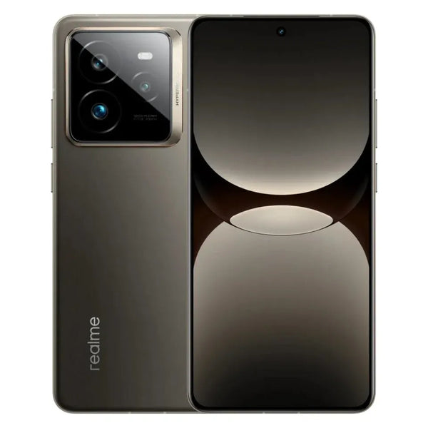 Realme GT7 12GB/256GB NFC სმარტფონი IceSense Black — წინა და უკანა ხედი