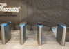 ტურნიკეტი - Atlas SB 100FL - Angular Leaf Optical Turnstile - itgserv.com
