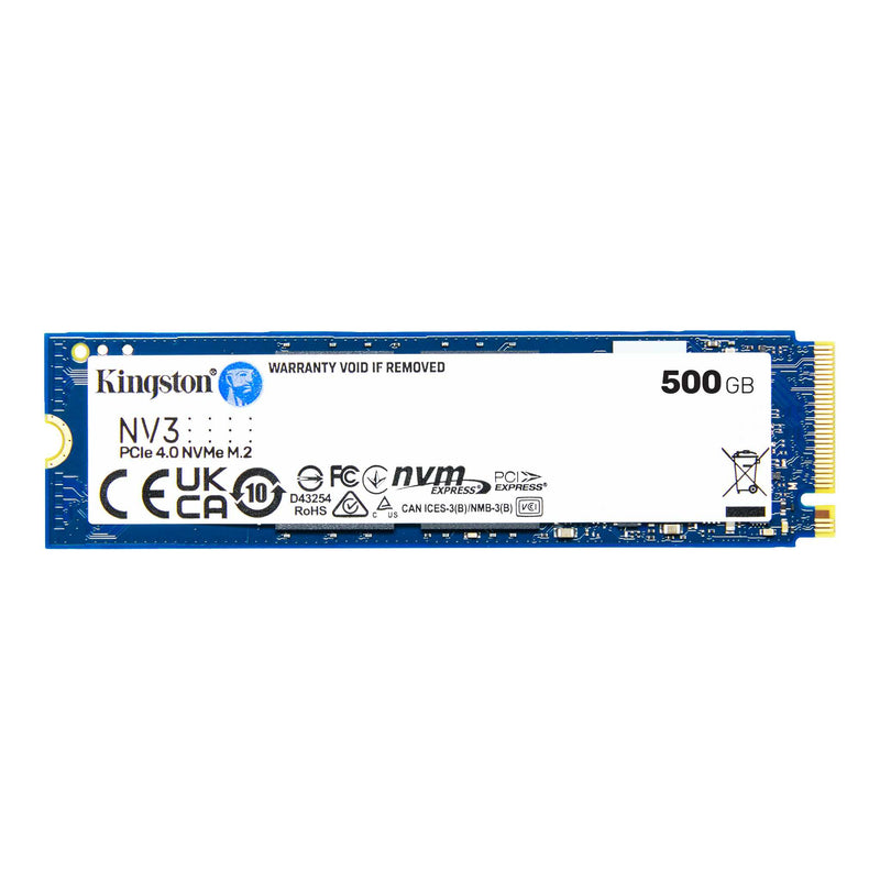 Kingston NV3 500GB M.2 2280 NVMe SSD