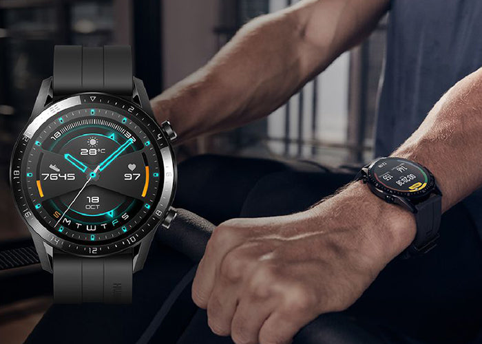 ჭკვიანი საათი : Huawei Watch GT 2 LTN-B19 Matte Black - ITGS