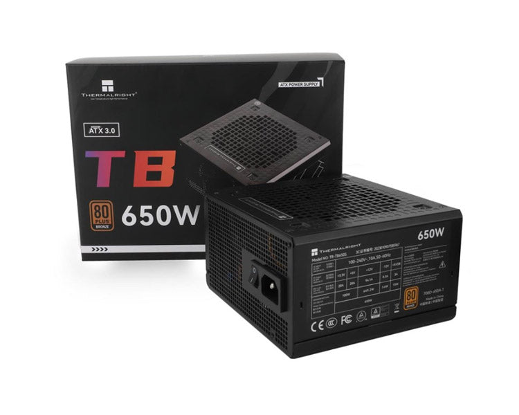 Thermalright TR-TB650S 650W 80 Plus Bronze კვების ბლოკი