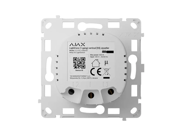 Ajax LightCore (1-gang)