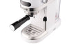 Ardesto ყავის აპარატი YCM-E1500, modern black coffee machine with sleek design and control panel for brewing coffee.