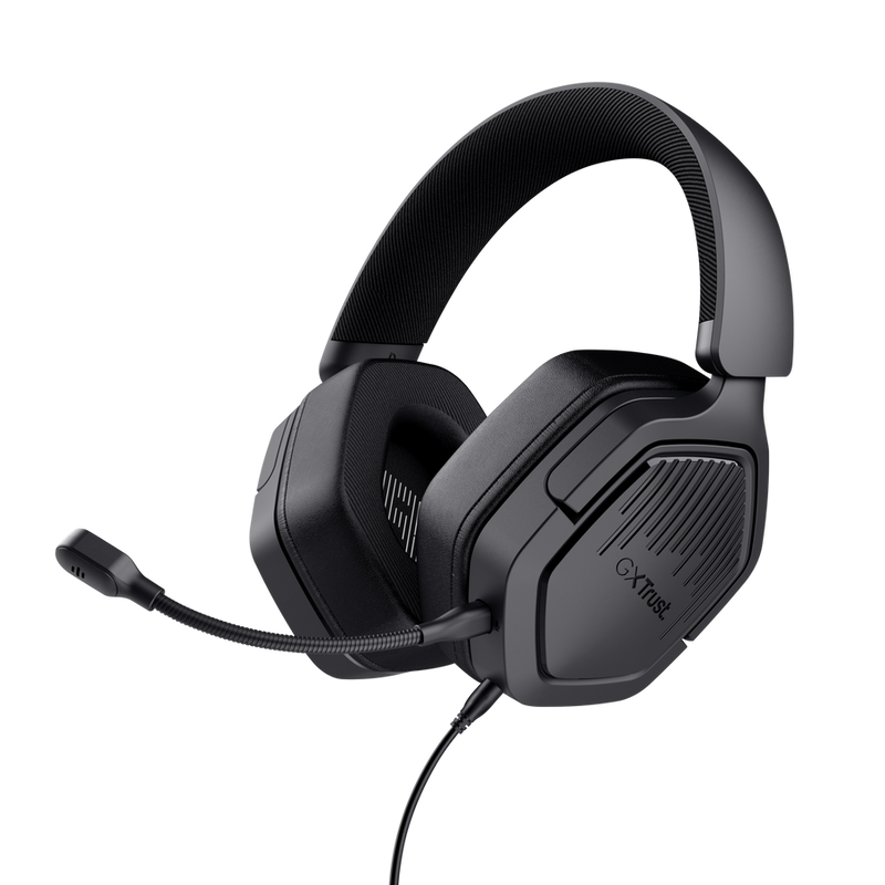 გეიმინგ ყურსასმენი - Trust GXT492 CARUS HEADSET BLK