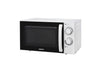 Ardesto GO-S725W microwave oven with digital control panel and stainless steel finish, shown on a kitchen countertop.