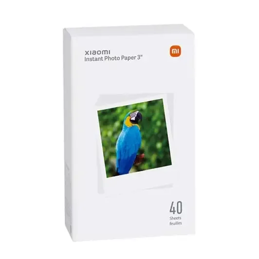 ფოტო ქაღალდი - Xiaomi Instant Photo Paper 3" (40 Sheets)