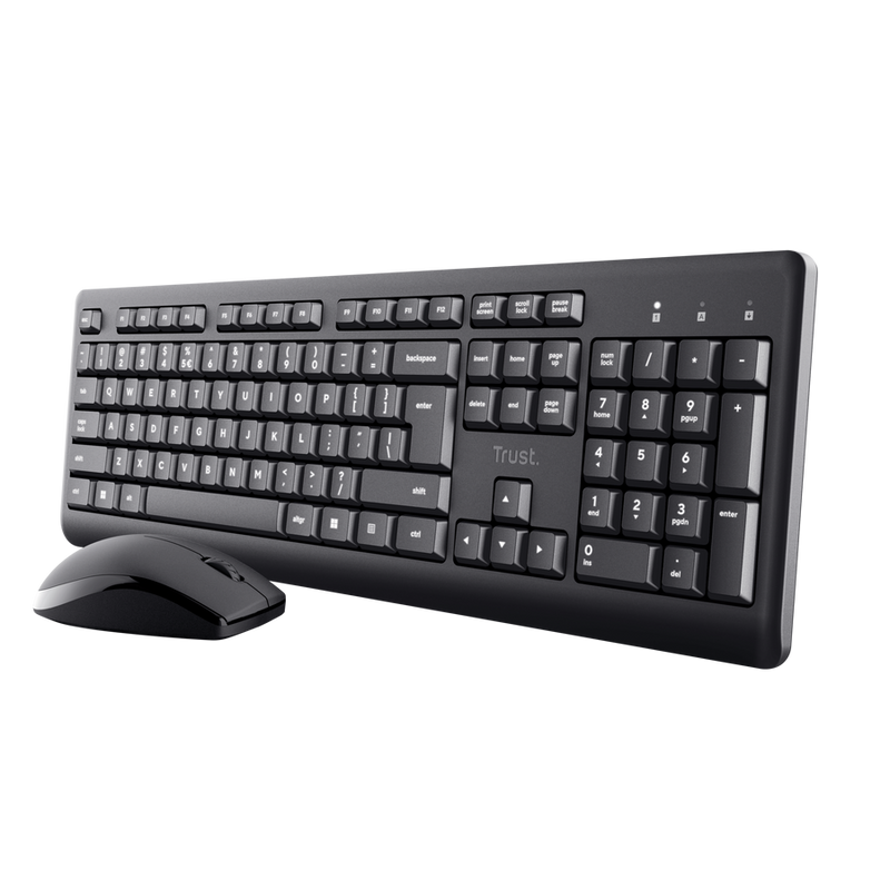კლავიატურა - Trust PRIMO WIRELESS DESKSET US