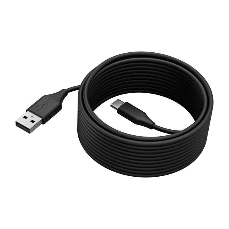USB კაბელი - Jabra PanaCast USB 2.0, 5 მ, USB-C → USB-A