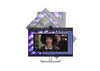Dell 24-inch IPS monitor for video conferencing, featuring sleek design and high-resolution display for clear visuals.