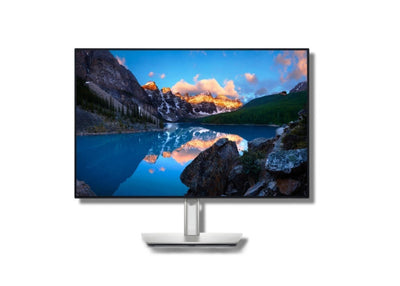 Dell 24.1-inch IPS monitor U2421E displaying a sleek screen with vibrant colors and slim bezels.