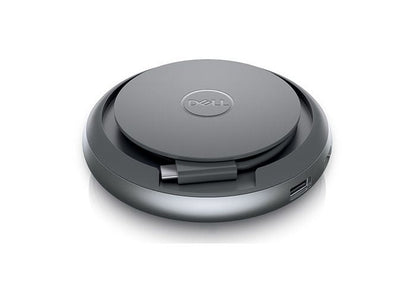 Dell Mobile Adapter MH3021P speakerphone with built-in microphone and controls, designed for easy connectivity and clear audio.