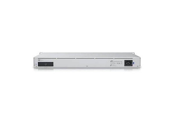 Ubiquiti Dream Machine Special Edition (UDM-SE) router with sleek black design and multiple ports for home networking.