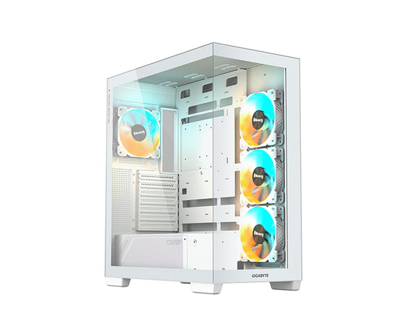Gigabyte C500 PANORAMIC STEALTH ICE 4x120mm Mid Tower ქეისი