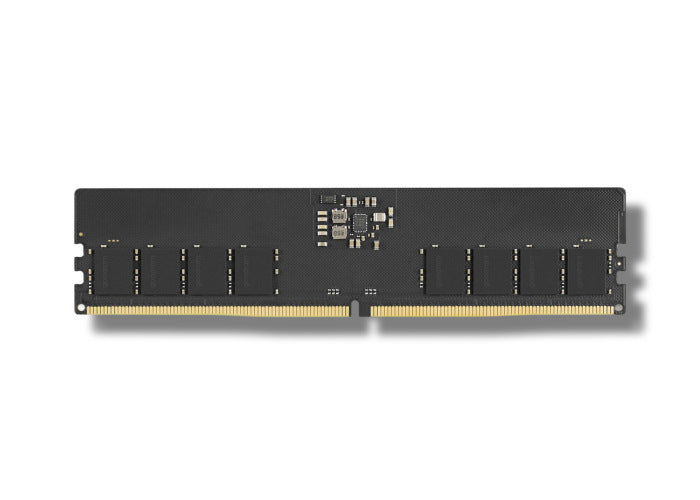 Goodram DDR5 16GB RAM module with 5600MHz speed, showing the black and silver design of the DDR5 memory stick.