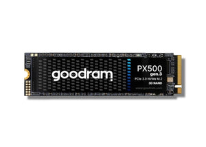 GOODRAM PX500 Gen.3 1TB PCIe 3x4 M.2 2280 SSD with a sleek design and compact form factor for high-speed storage.