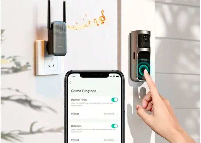 ვიდეო ზარი -Imou Doorbell 2S Kit - itgserv.com