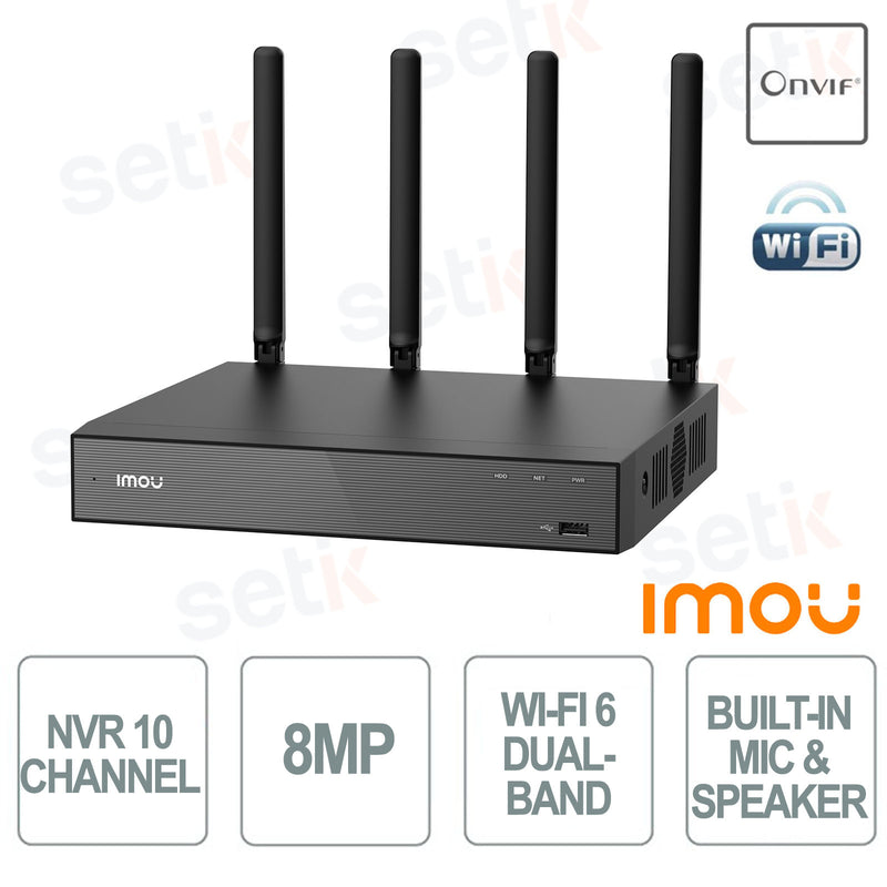Imou NVR-N118W-8A0E 18-არხიანი WiFi NVR