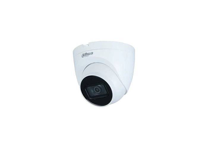 Dahua 2 MP IP camera DH-IPC-HDW1239T1P-LED-0360B-S5 showing a sleek security camera with lens and mounting hardware.