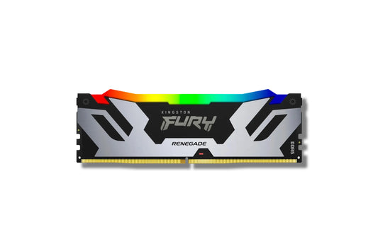 ოპერატიული - RAM Kingston DDR5 96GB (2x48GB) DDR5 6000MT/s CL32 FURY Renegade Silver/Black RGB XMP
