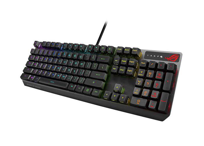 კლავიატურა: ASUS XA05 ROG STRIX SCOPE RXRDUSKB MECHANICAL, RA04 TUF GAMING K1/RU- ITGS
