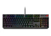 კლავიატურა: ASUS XA05 ROG STRIX SCOPE RXRDUSKB MECHANICAL, RA04 TUF GAMING K1/RU- ITGS