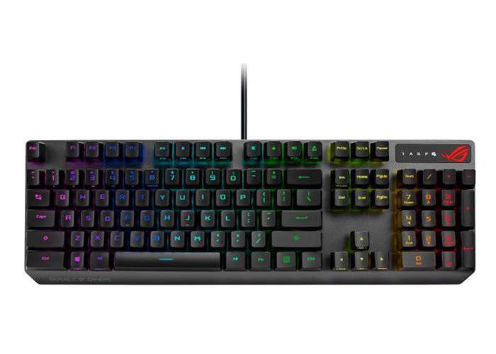 კლავიატურა: ASUS XA05 ROG STRIX SCOPE RXRDUSKB MECHANICAL, RA04 TUF GAMING K1/RU- ITGS