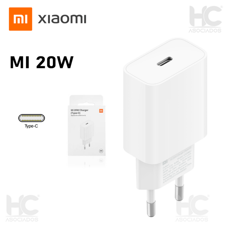 დამტენი - Xiaomi Mi 20W charger (Type-C) EU