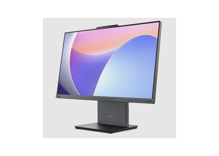 Lenovo ThinkCentre neo 50a all-in-one PC with 24-inch display, Intel Core i5-13420H processor, sleek modern design.