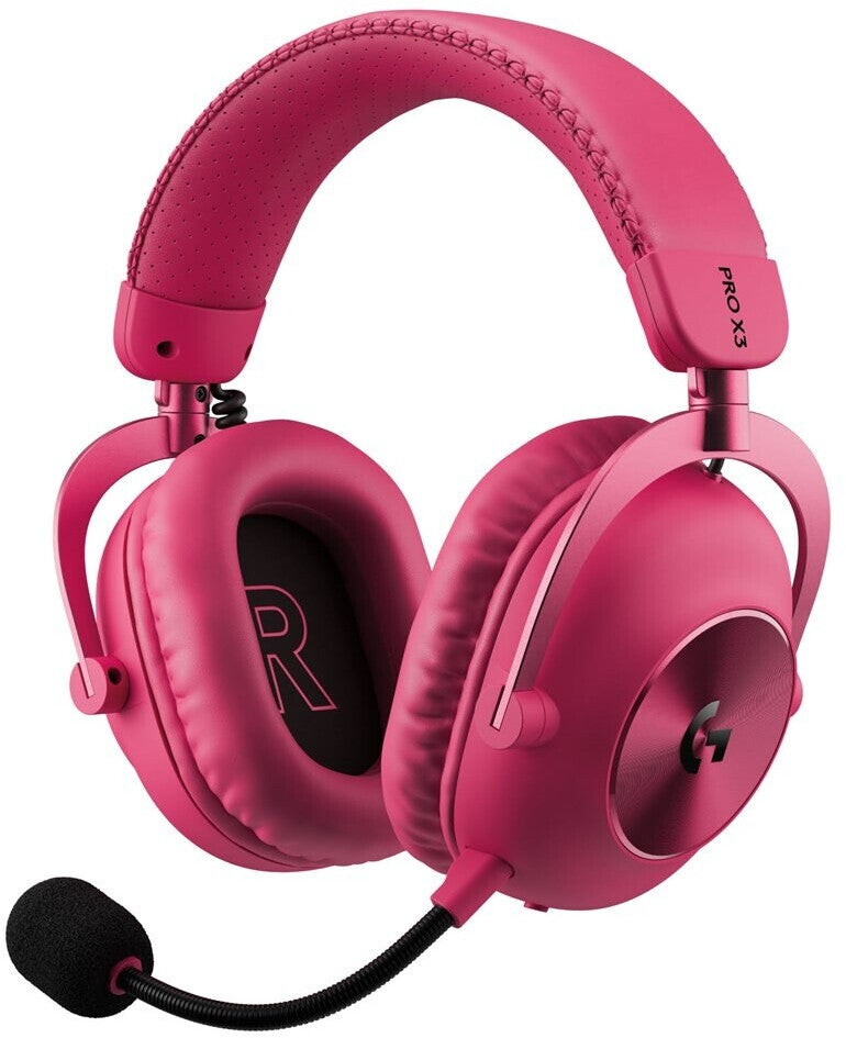 LOGITECH G PRO X3 LIGHTSPEED Wireless Gaming Headset Magenta