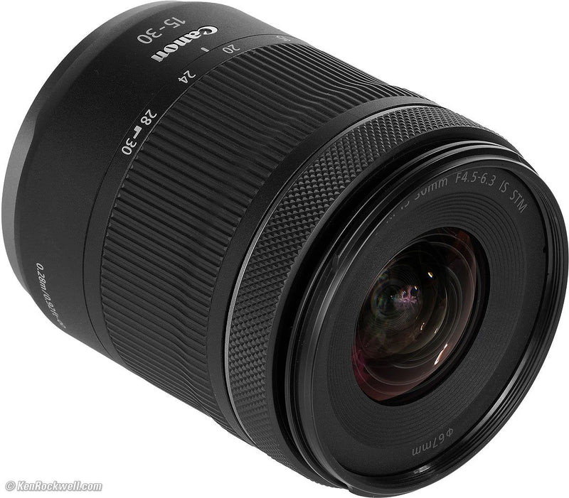 Canon RF 15-30mm f/4.5-6.3 IS STM ობიექტივი