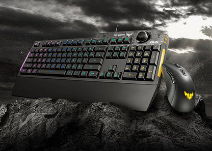 მაუსი+კლავიატურა: ASUS CB02 TUF GAMING COMBO (90MP02A0-BCRA00), 90MP02A0-BCRA00- ITGS