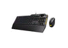 ASUS CB02 TUF Gaming Combo wired mouse and keyboard set, black with gaming design, for gaming and everyday use.