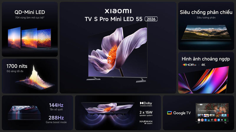 ტელევიზორი - Xiaomi TV S Pro Mini LED 55 2026