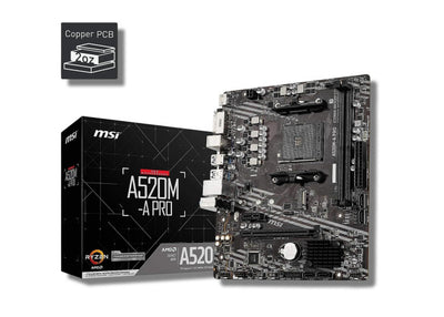 დედა დაფა - MSI A520M-A PRO - itgserv.com