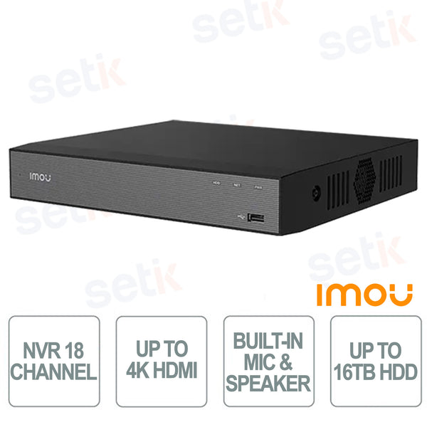 Imou NVR-N118-8A0E 18-არხიანი NVR
