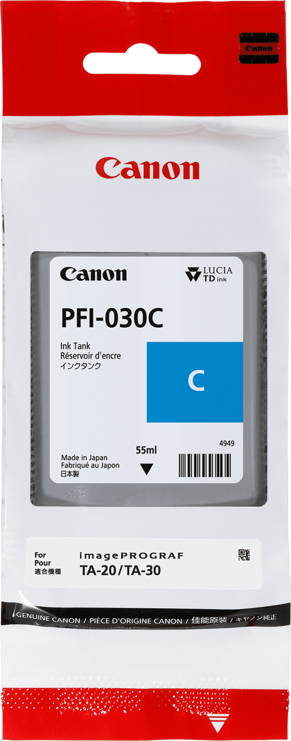 Canon PFI-030 Cyan
