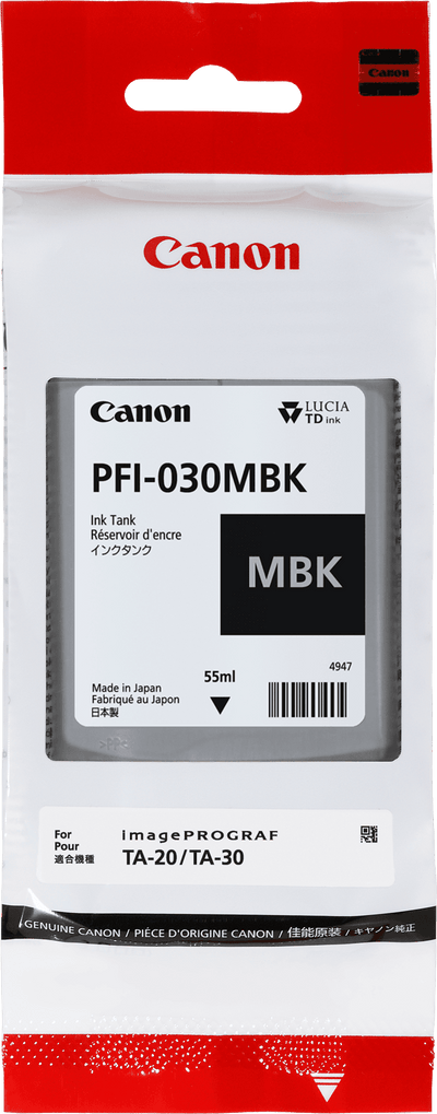 Canon PFI-030 Matte Black