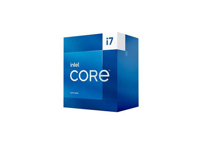 Intel Core i7-13700 processor, a high-performance CPU with multiple cores, shown in a close-up image.