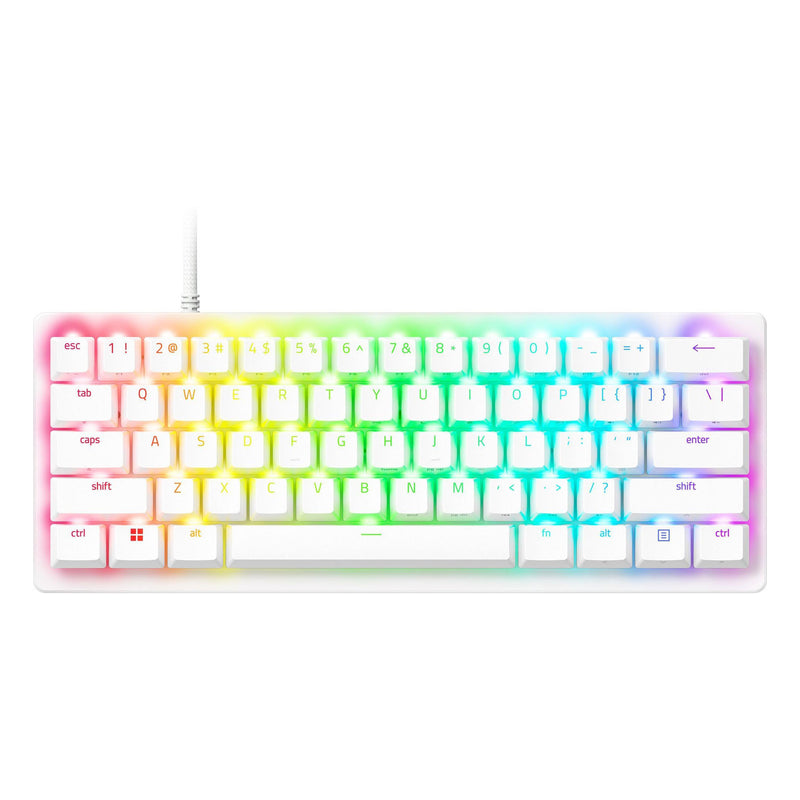 Razer Huntsman V3 Pro Mini, Analog Optical, RGB, თეთრი