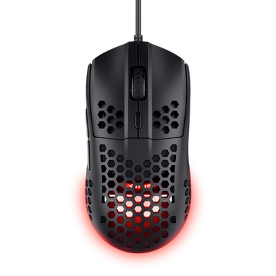 გეიმინგ მაუსი - Trust GXT928 HELOX LIGHTWEIGHT MOUSE BLK