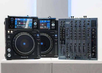 სასცენო აპარატურა - CDJ 2x Pioneer XDJ-1000MK2 + Xone:92, დიჯეის აპარატურა- ITGS