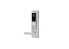ZKTeco LH3600 RFID hotel electronic lock with keypad and card reader installed on a door for hotel access control.