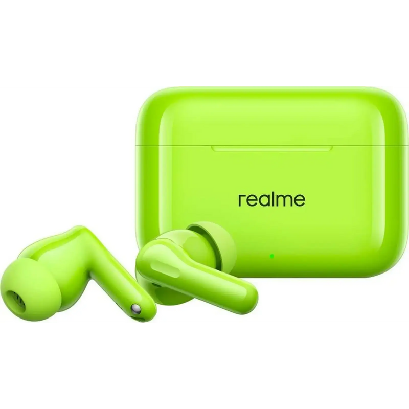 Realme Buds T200, Neon Green