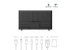 ტელევიზორი : Thomson Android TV 55" LD55UDS-F1W, 55 ინჩი- ITGS