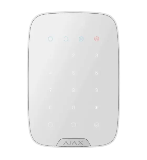 Ajax KeyPad Plus Jeweller — კლავიატურა