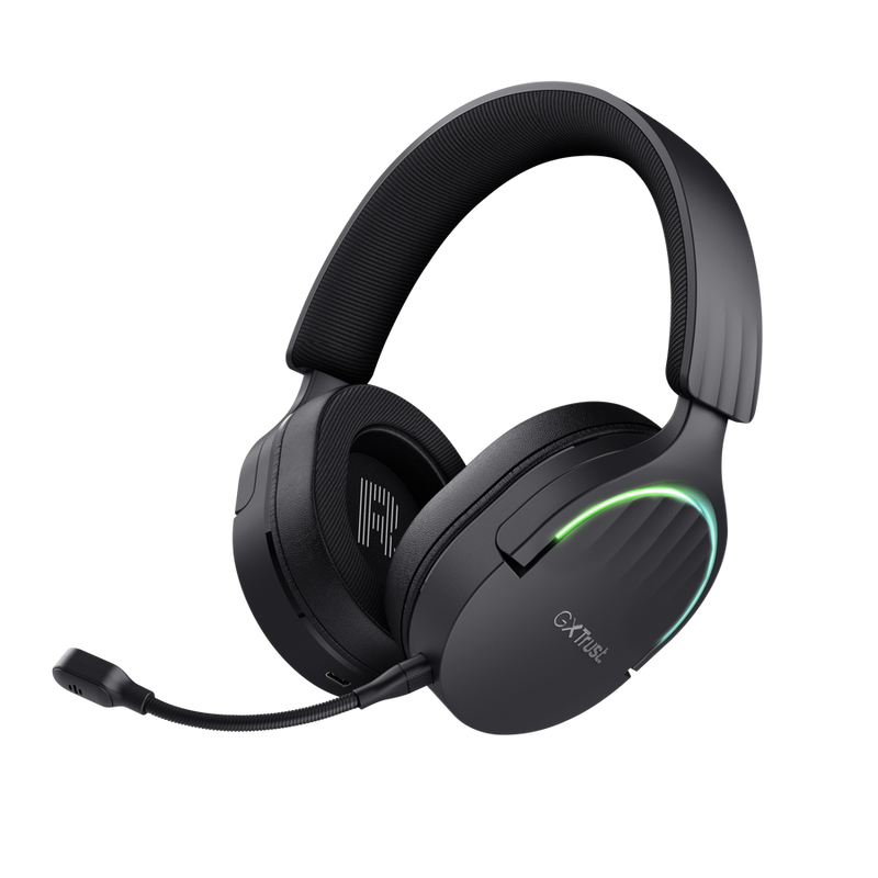გეიმინგ ყურსასმენი - Trust GXT491 FAYZO WIRELESS HEADSET BLK
