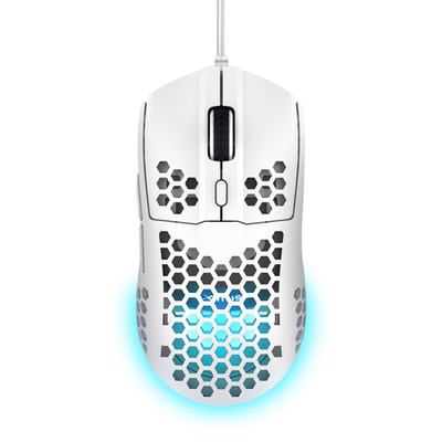 გეიმინგ მაუსი - Trust GXT928W HELOX LIGHTWEIGHT MOUSE WHITE