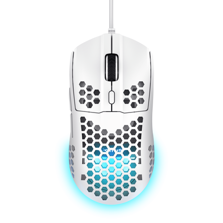 გეიმინგ მაუსი - Trust GXT928W HELOX LIGHTWEIGHT MOUSE WHITE